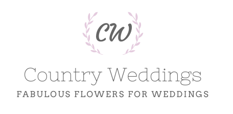 Country Weddings Logo fabulous flowers for weddings